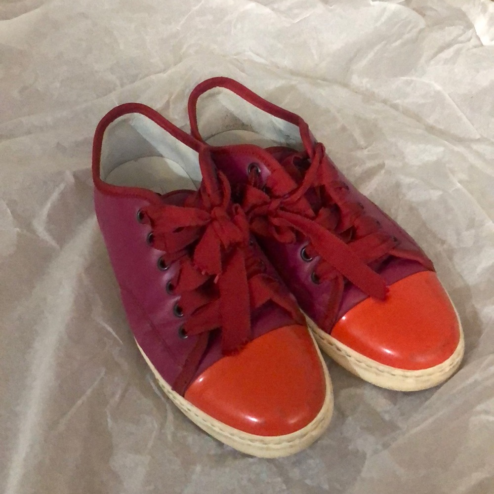 Lanvin Leather Sneakers